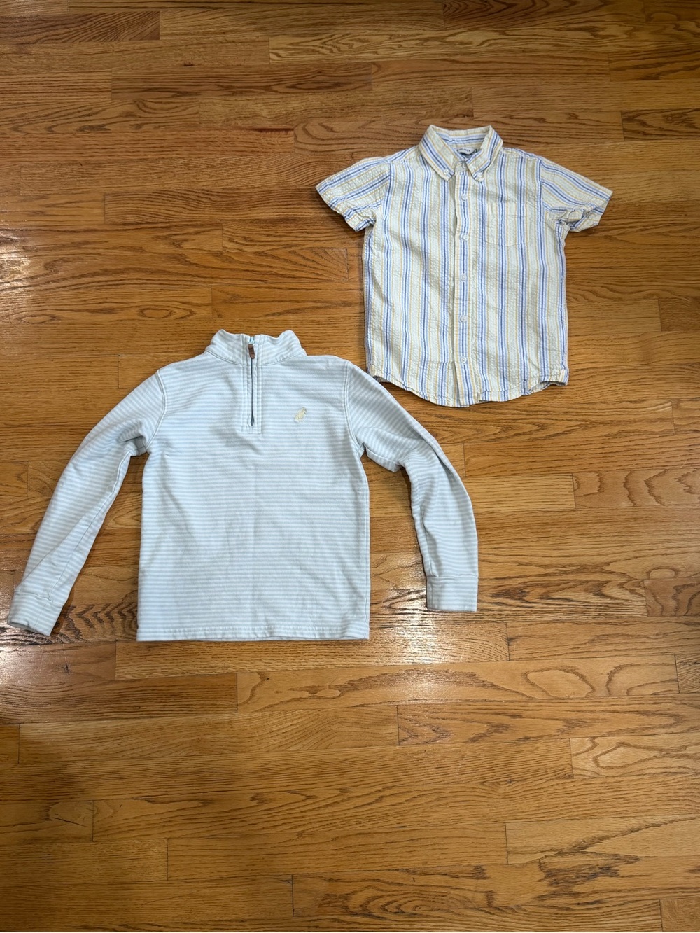 Boys Size 6 Beaufort Bonnet & Janie and Jack Shirt Bundle Blue Yellow
